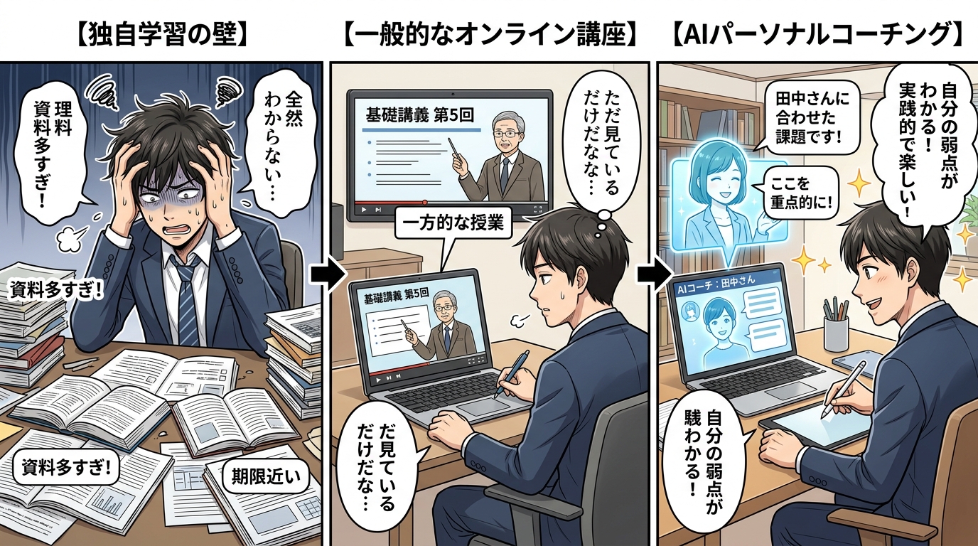 eキャリアサポートの個別相談がなぜ無料なのか、その納得の理由を詳しく解説している様子