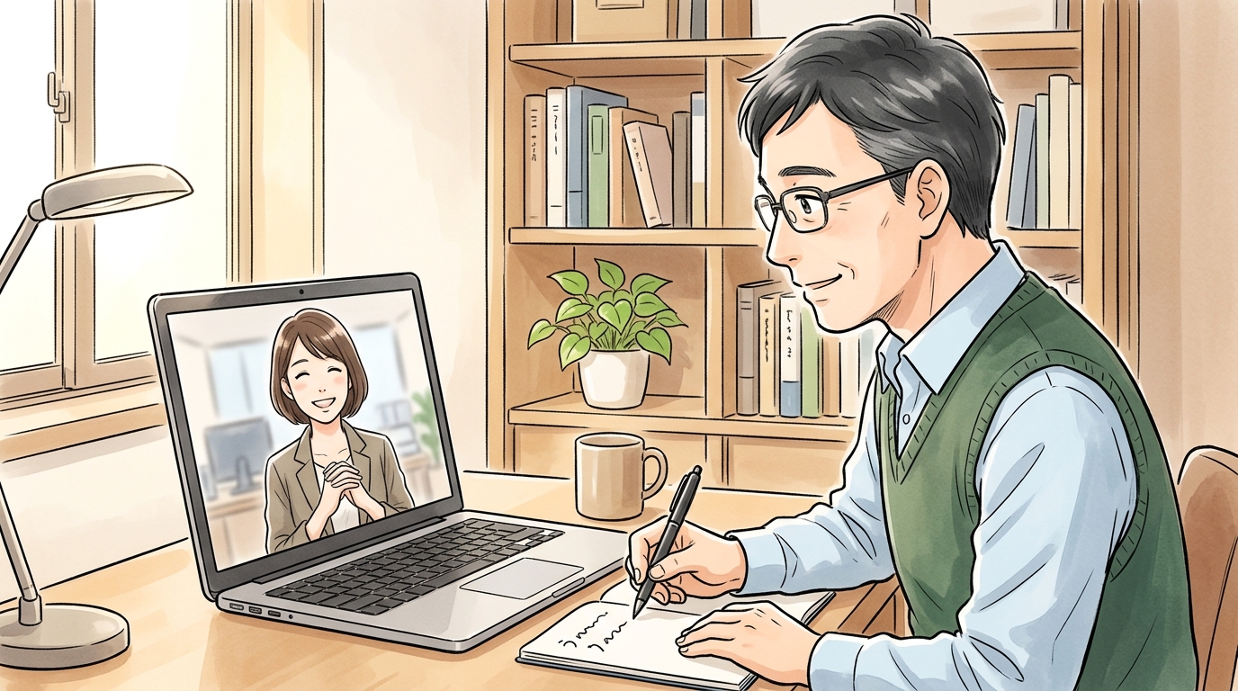 ビジネスを劇的に加速させるプロンプト術を習得し、圧倒的な仕事の成果を出す様子